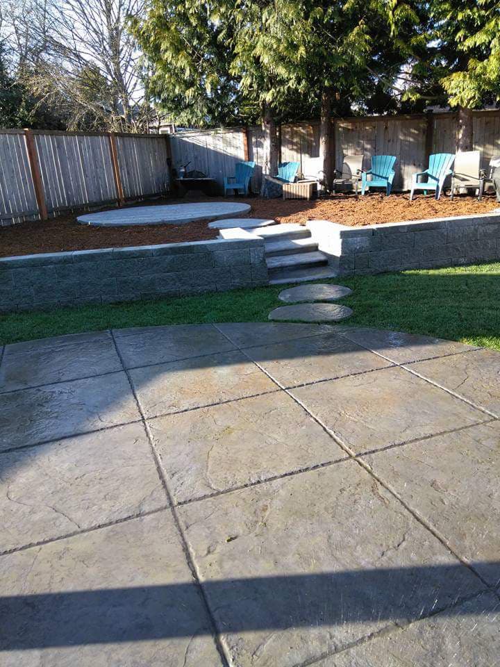 Concrete project background