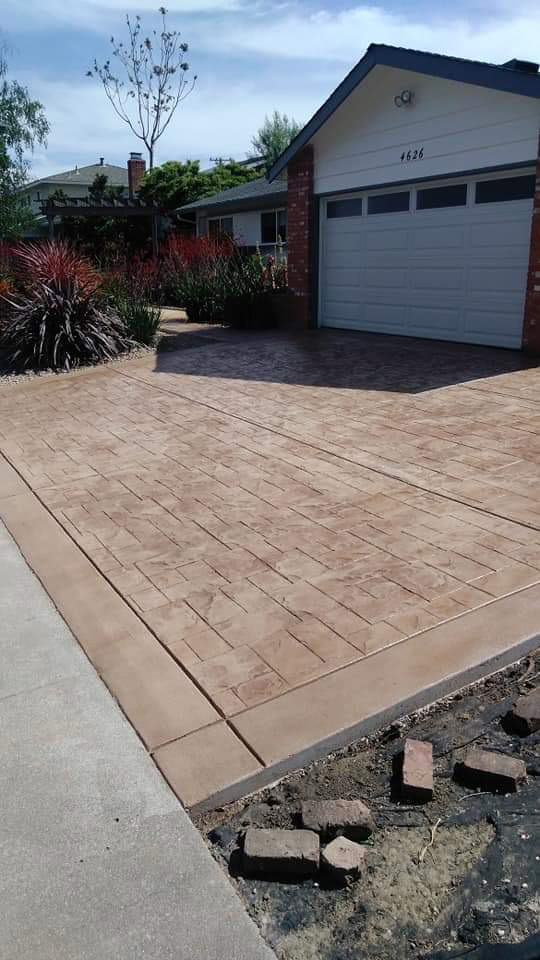 Colored Concrete in Ballard